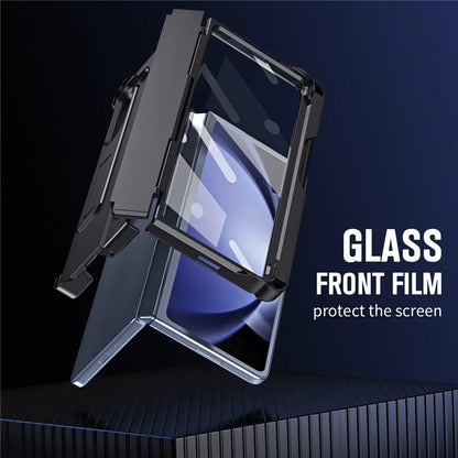For Samsung Galaxy Z Fold6 5G Case Kickstand Hard PC Phone Cover with Stylus