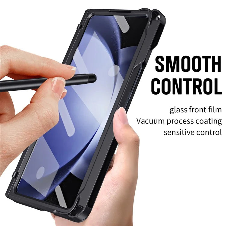 For Samsung Galaxy Z Fold6 5G Case Kickstand Hard PC Phone Cover with Stylus