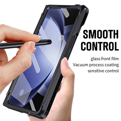 For Samsung Galaxy Z Fold6 5G Case Kickstand Hard PC Phone Cover with Stylus