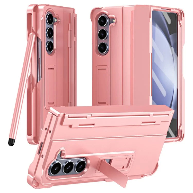 For Samsung Galaxy Z Fold6 5G Case Kickstand Hard PC Phone Cover with Stylus