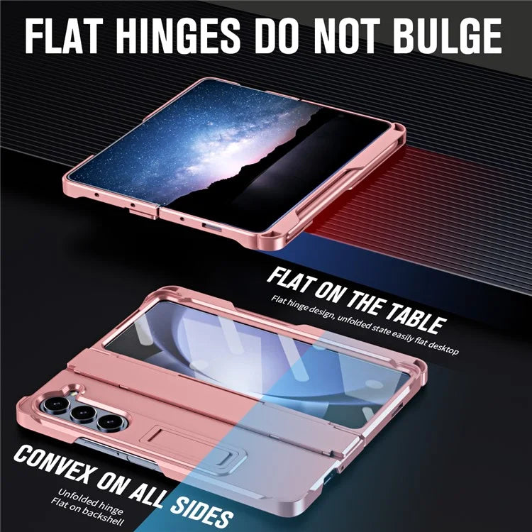 For Samsung Galaxy Z Fold6 5G Case Kickstand Hard PC Phone Cover with Stylus
