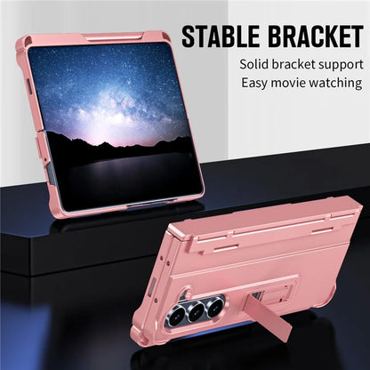 For Samsung Galaxy Z Fold6 5G Case Kickstand Hard PC Phone Cover with Stylus