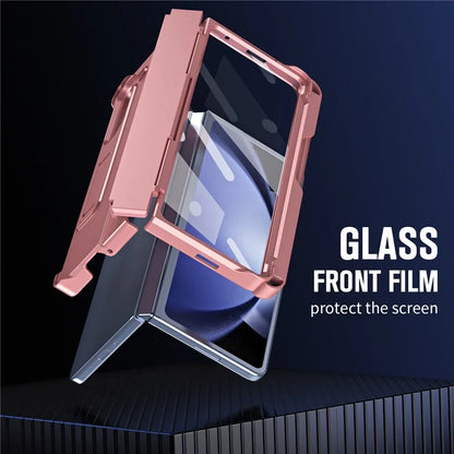 For Samsung Galaxy Z Fold6 5G Case Kickstand Hard PC Phone Cover with Stylus
