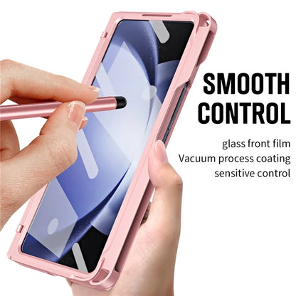 For Samsung Galaxy Z Fold6 5G Case Kickstand Hard PC Phone Cover with Stylus