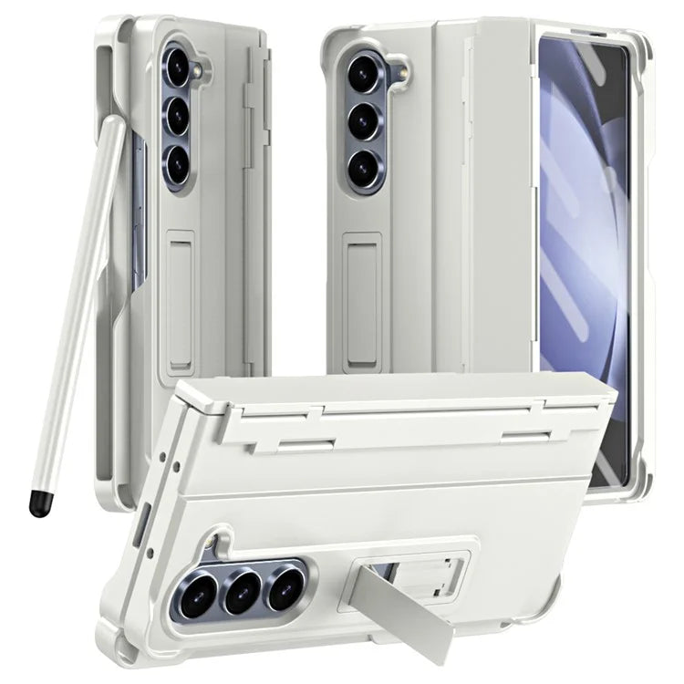 For Samsung Galaxy Z Fold6 5G Case Kickstand Hard PC Phone Cover with Stylus