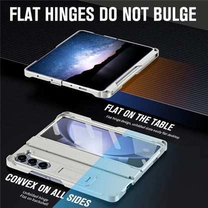 For Samsung Galaxy Z Fold6 5G Case Kickstand Hard PC Phone Cover with Stylus