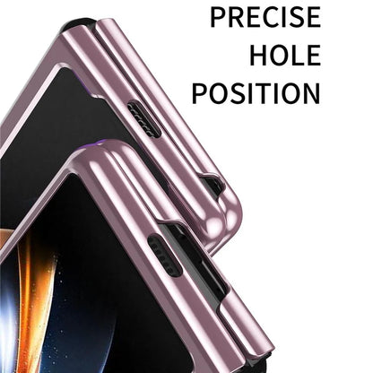 For Samsung Galaxy Z Fold6 5G Case Clear PC Electroplating Hard Phone Cover