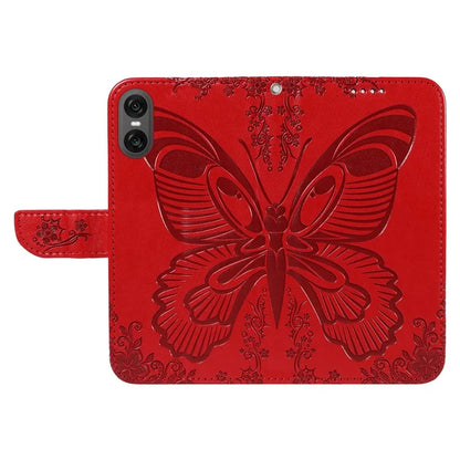 For Sony Xperia 10 VI Case PU Leather Butterfly Pattern Phone Wallet Cover