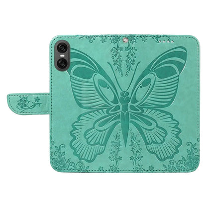 For Sony Xperia 10 VI Case PU Leather Butterfly Pattern Phone Wallet Cover