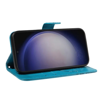 For Samsung Galaxy S24+ Case Flip Wallet Butterfly Pattern PU Leather Phone Cover