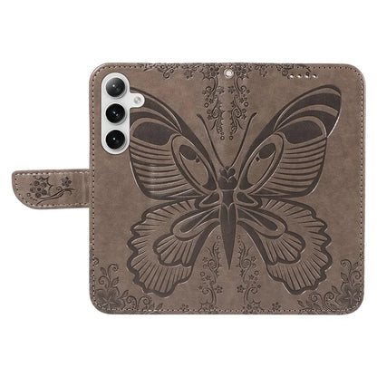 For Samsung Galaxy S24+ Case Flip Wallet Butterfly Pattern PU Leather Phone Cover