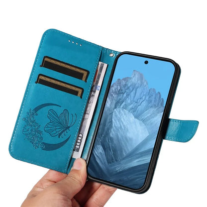 For Google Pixel 9 / 9 Pro Case Pattern Imprint Scratch Resistant Leather Wallet Phone Cover