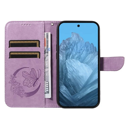 For Google Pixel 9 / 9 Pro Case Pattern Imprint Scratch Resistant Leather Wallet Phone Cover