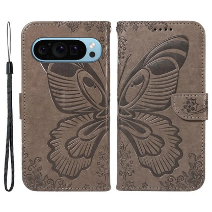 For Google Pixel 9 / 9 Pro Case Pattern Imprint Scratch Resistant Leather Wallet Phone Cover