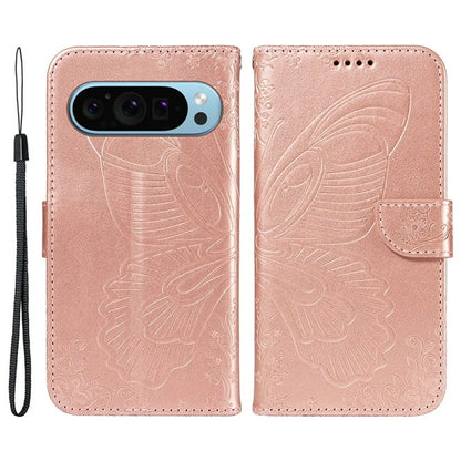 For Google Pixel 9 / 9 Pro Case Pattern Imprint Scratch Resistant Leather Wallet Phone Cover