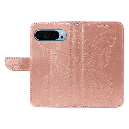 For Google Pixel 9 / 9 Pro Case Pattern Imprint Scratch Resistant Leather Wallet Phone Cover