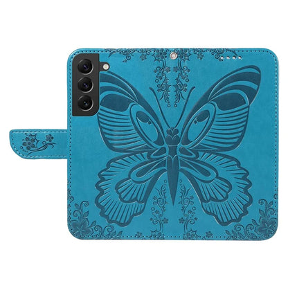For Samsung Galaxy S21 FE 5G Case Butterfly Pattern Phone Leather Cover
