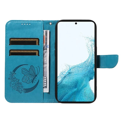 For Samsung Galaxy S21 FE 5G Case Butterfly Pattern Phone Leather Cover