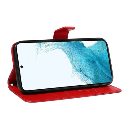For Samsung Galaxy S21 FE 5G Case Butterfly Pattern Phone Leather Cover