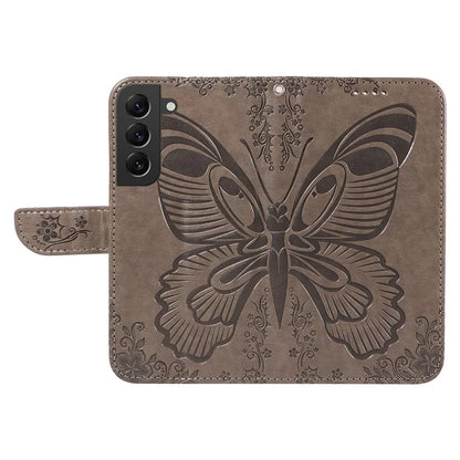 For Samsung Galaxy S21 FE 5G Case Butterfly Pattern Phone Leather Cover