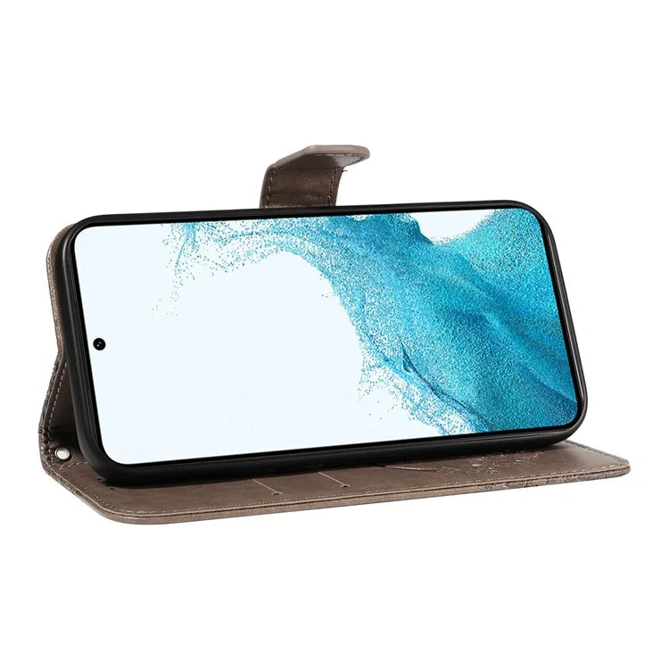 For Samsung Galaxy S21 FE 5G Case Butterfly Pattern Phone Leather Cover