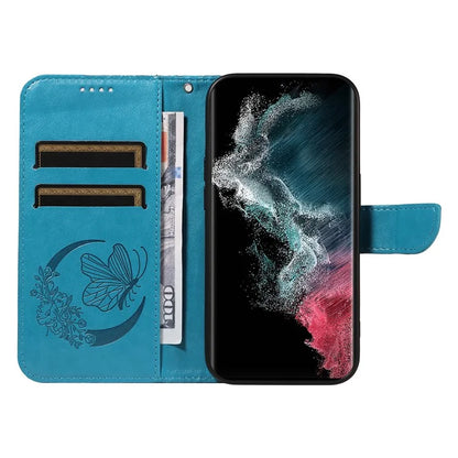 For Samsung Galaxy S23 Ultra Case Butterfly Pattern Leather Wallet Stand Phone Cover