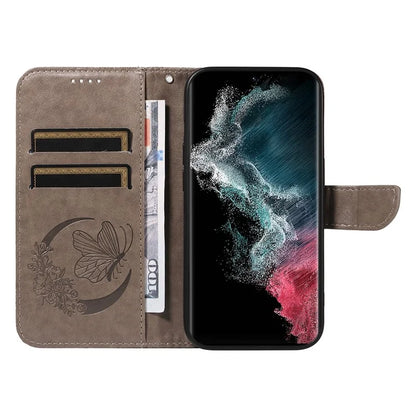 For Samsung Galaxy S23 Ultra Case Butterfly Pattern Leather Wallet Stand Phone Cover