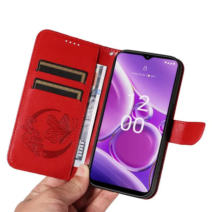 For Nokia G42 Case Butterfly Pattern PU Leather Phone Cover with Strap