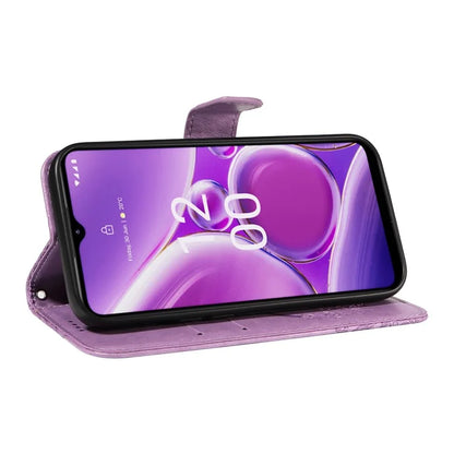For Nokia G42 Case Butterfly Pattern PU Leather Phone Cover with Strap