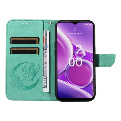 For Nokia G42 Case Butterfly Pattern PU Leather Phone Cover with Strap