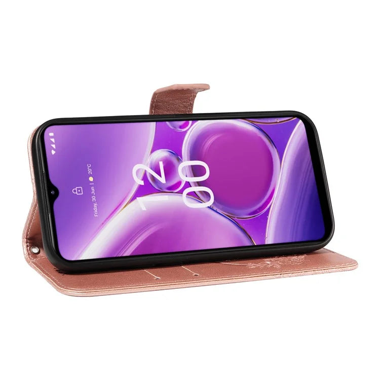 For Nokia G42 Case Butterfly Pattern PU Leather Phone Cover with Strap