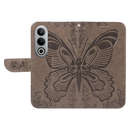 For OnePlus Ace 3V 5G Case Leather Wallet Flip Stand Butterfly Pattern Phone Cover