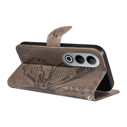 For OnePlus Ace 3V 5G Case Leather Wallet Flip Stand Butterfly Pattern Phone Cover