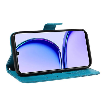 For Realme C53 (India) / Note 50 4G Case Butterfly Pattern Wallet Stand Leather Cover