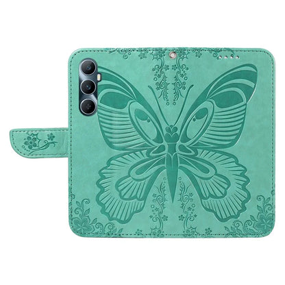 For Realme C65 4G Wholesale Phone Case Butterfly Pattern PU Leather Flip Phone Cover