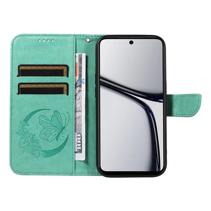 For Realme C65 4G Wholesale Phone Case Butterfly Pattern PU Leather Flip Phone Cover