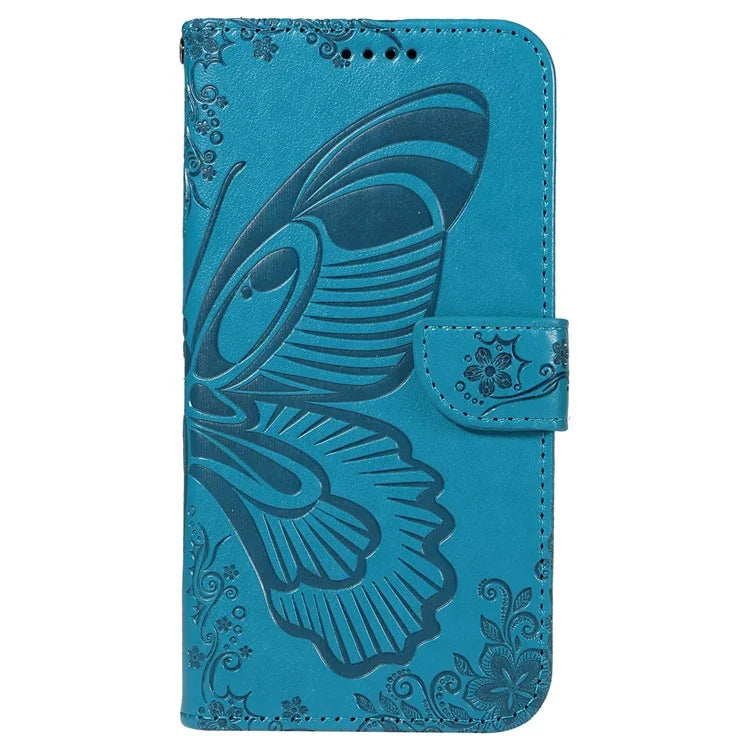 For Xiaomi Redmi Note 13 Pro 4G / Poco M6 Pro 4G Wholesale Phone Case Butterfly Pattern PU Leather Flip Phone Cover