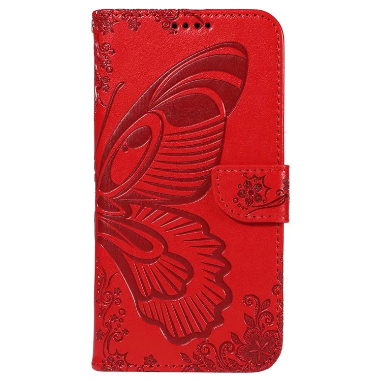 For Xiaomi Redmi Note 13 Pro 4G / Poco M6 Pro 4G Wholesale Phone Case Butterfly Pattern PU Leather Flip Phone Cover
