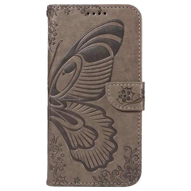 For Xiaomi Redmi Note 13 Pro 4G / Poco M6 Pro 4G Wholesale Phone Case Butterfly Pattern PU Leather Flip Phone Cover