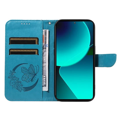 For Xiaomi 13T Pro / 13T / Redmi K60 Ultra Phone Case Butterfly Pattern PU Leather Flip Phone Cover