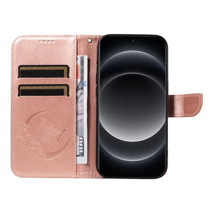 For Xiaomi 14 Ultra Mobile Phone Case Butterfly Pattern PU Leather Stand Phone Cover