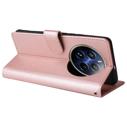 For Realme 12 Pro+ 5G / Realme 12 Pro 5G Case 3 Card Slots PU Leather Wallet Stand Phone Cover