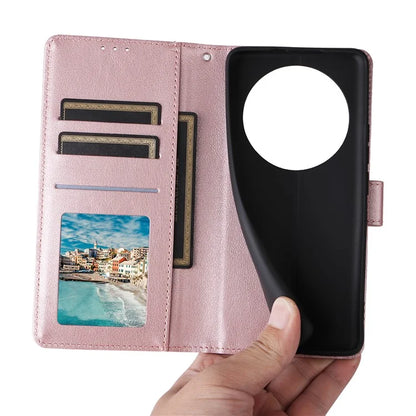 For Realme 12 Pro+ 5G / Realme 12 Pro 5G Case 3 Card Slots PU Leather Wallet Stand Phone Cover