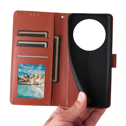 For Realme 12 Pro+ 5G / Realme 12 Pro 5G Case 3 Card Slots PU Leather Wallet Stand Phone Cover