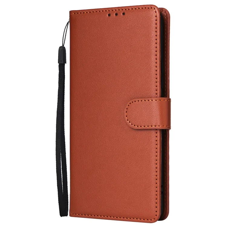 For Realme 12 Pro+ 5G / Realme 12 Pro 5G Case 3 Card Slots PU Leather Wallet Stand Phone Cover