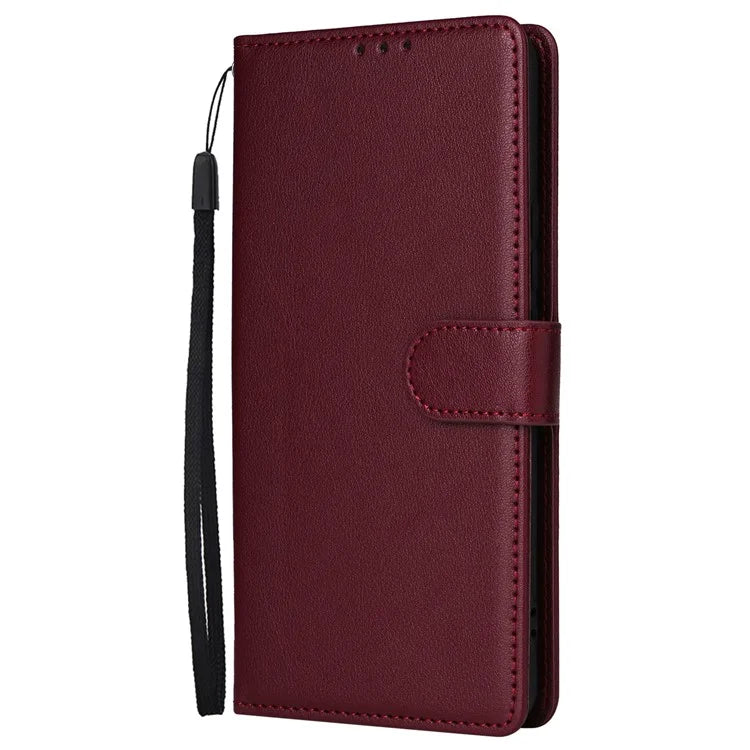 For Realme 12 Pro+ 5G / Realme 12 Pro 5G Case 3 Card Slots PU Leather Wallet Stand Phone Cover