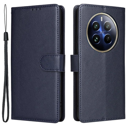 For Realme 12 Pro+ 5G / Realme 12 Pro 5G Case 3 Card Slots PU Leather Wallet Stand Phone Cover