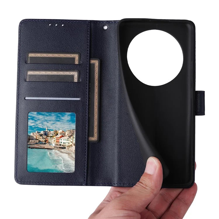 For Realme 12 Pro+ 5G / Realme 12 Pro 5G Case 3 Card Slots PU Leather Wallet Stand Phone Cover
