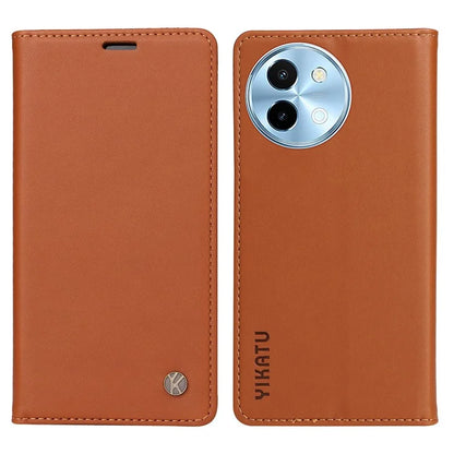 YIKATU YK-001 For vivo Y38 5G / Y200i 5G / T3x Stand Case Magnetic PU Leather Phone Cover