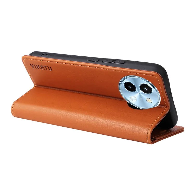 YIKATU YK-001 For vivo Y38 5G / Y200i 5G / T3x Stand Case Magnetic PU Leather Phone Cover